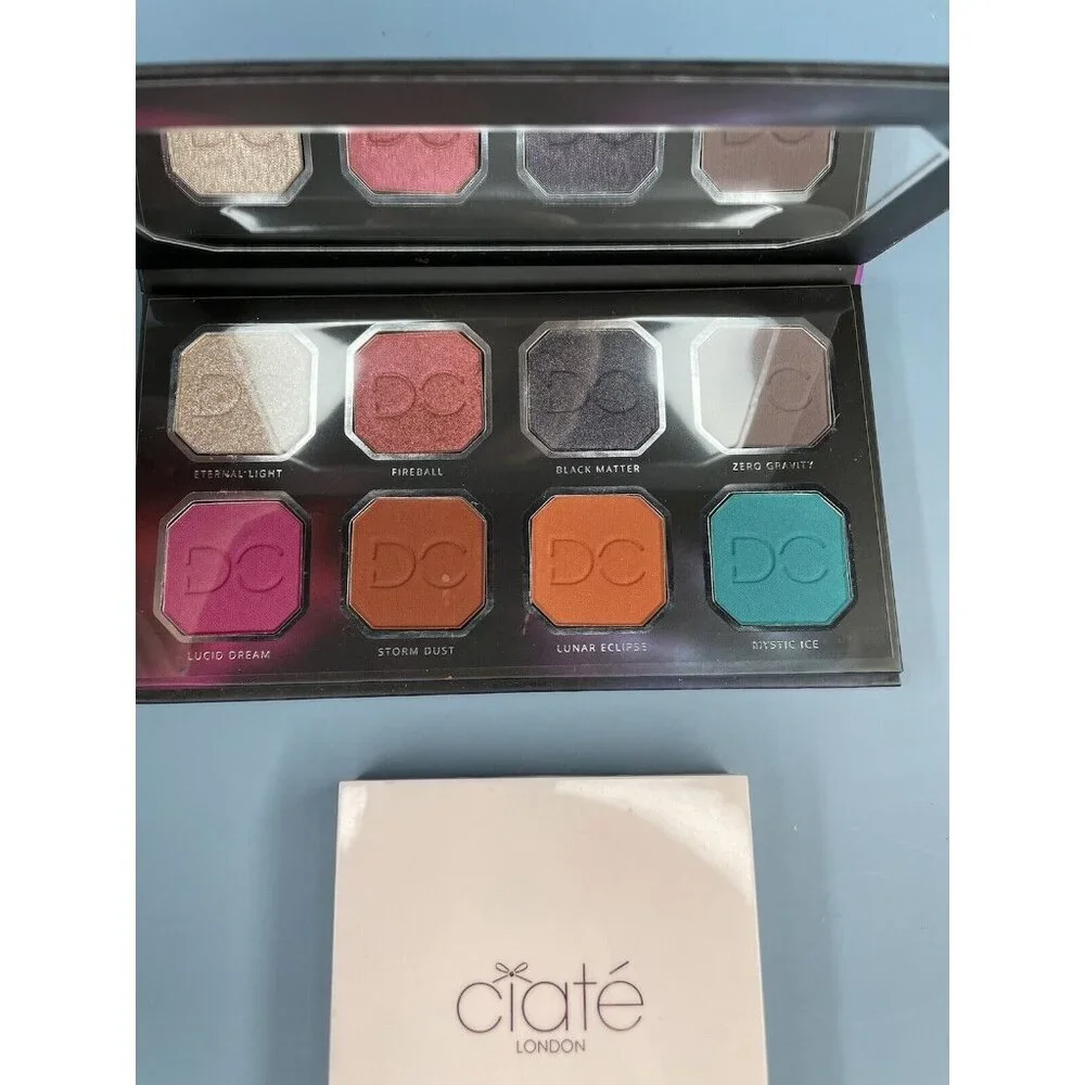 Celestial Thunder Dominique Cosmetics Eyeshadow Palette + Ciate 9 PCs Eyeshadow